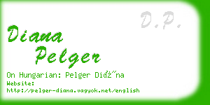 diana pelger business card
